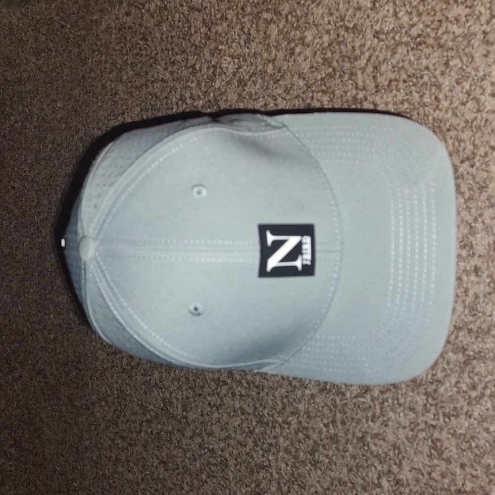 UNRL JBIRD Mid Pro Embroidered Snapback Golf Hat Cap Gray Black